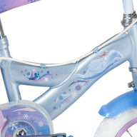 Disney Frozen 2 Kinderfiets - Meisjes - 12 inch - Blauw Paars- Twee handremmen
