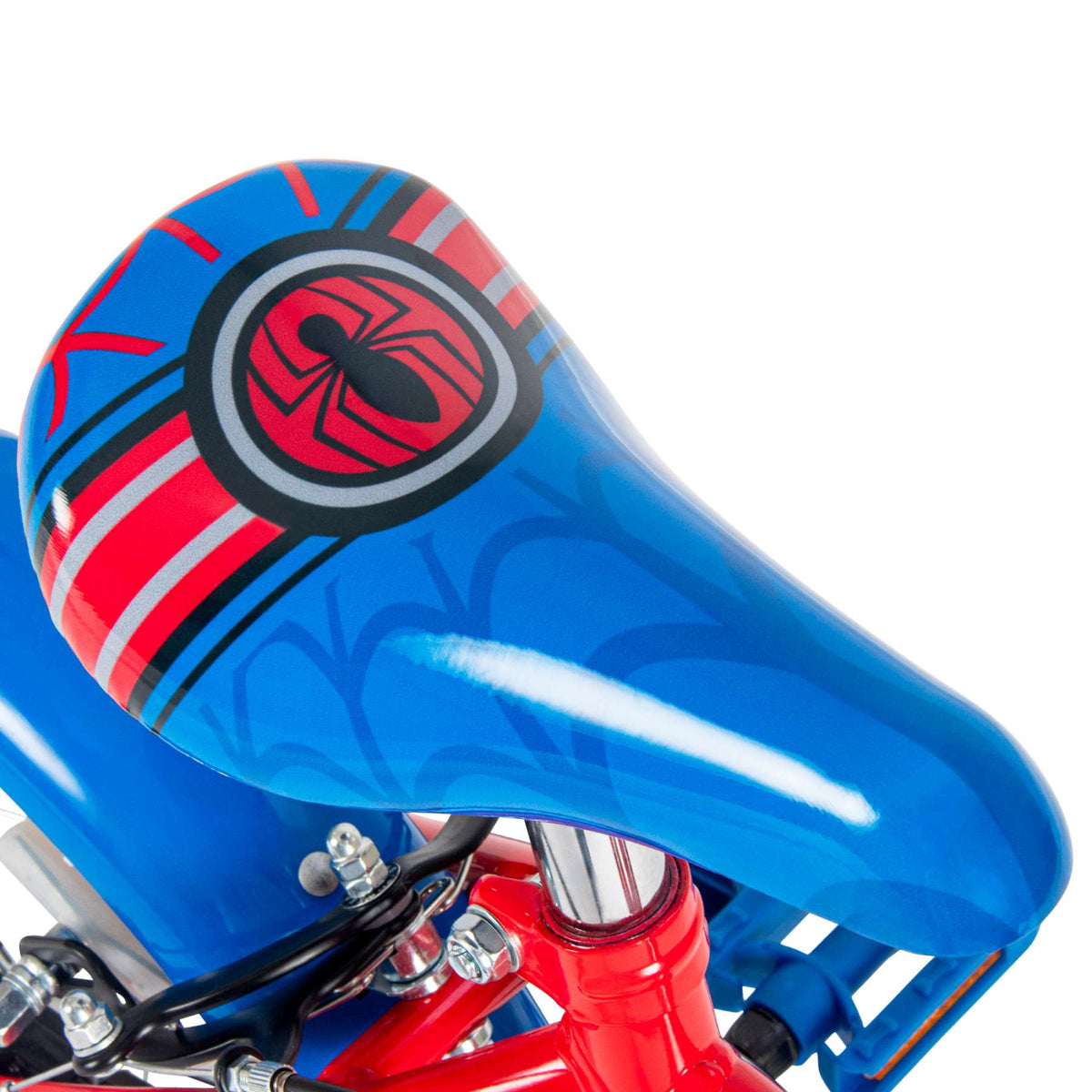 Spider-Man Kinderfiets - Jongens - 12 inch - Rood Blauw - Twee handremmen