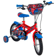 Spider-Man Kinderfiets - Jongens - 12 inch - Rood Blauw - Twee handremmen