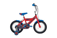 Spider-Man Kinderfiets - Jongens - 14 inch - Blauw Rood - Twee handremmen