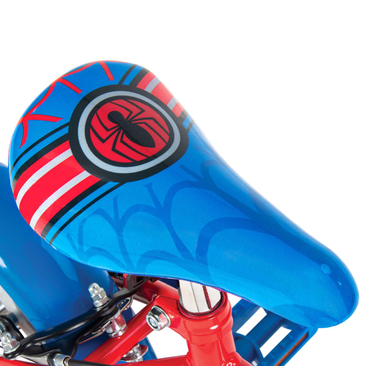 Spider-Man Kinderfiets - Jongens - 14 inch - Blauw Rood - Twee handremmen