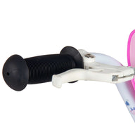 Disney Minnie Kinderfiets - Meisjes - 14 inch - Wit Roze - Twee handremmen