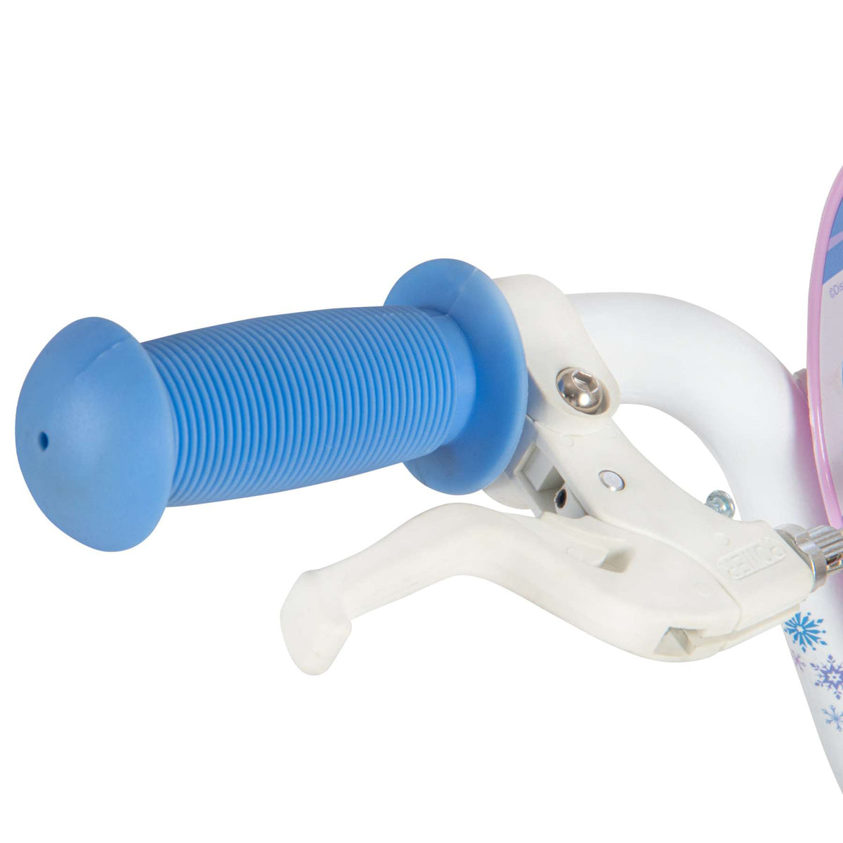 Disney Frozen 2 Kinderfiets - Meisjes - 14 inch - Blauw Paars - Twee handremmen