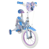 Disney Frozen 2 Kinderfiets - Meisjes - 14 inch - Blauw Paars - Twee handremmen