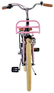 Volare Excellent Kinderfiets - Meisjes - 24 inch - Zwart - Shimano Nexus 3 versnellingen