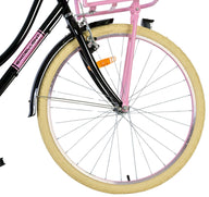 Volare Excellent Kinderfiets - Meisjes - 26 inch - Zwart - Shimano Nexus 3 versnellingen