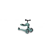 Scoot & Ride Highwaykick 1 Forest als loopfiets met zitting
