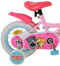 Woezel & Pip Kinderfiets - Meisjes - 12 inch - Roze