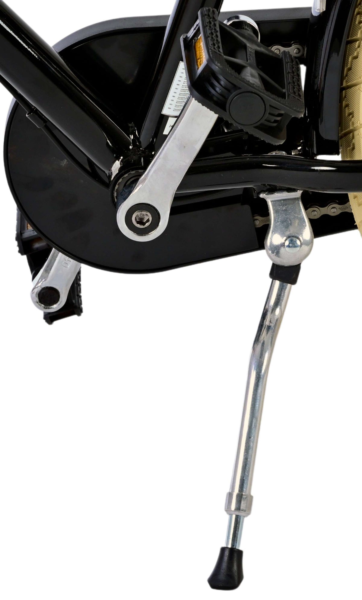 Volare Excellent Kinderfiets - Meisjes - 24 inch - Zwart - Shimano Nexus 3 versnellingen