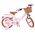Volare Ashley Kinderfiets - Meisjes - 14 inch - Roze - Twee Handremmen
