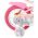 Volare Unicorn Kinderfiets - Meisjes - 12 inch - Roze