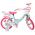 Volare Unicorn Kinderfiets - Meisjes - 14 inch - Groen - Twee Handremmen