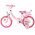 Volare Unicorn Kinderfiets - Meisjes - 14 inch - Roze - Twee Handremmen