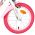 Volare Unicorn Kinderfiets - Meisjes - 14 inch - Wit