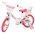 Volare Unicorn Kinderfiets - Meisjes - 14 inch - Wit