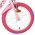 Volare Unicorn Kinderfiets - Meisjes - 16 inch - Roze - Twee Handremmen