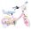 Disney Stitch Kinderfiets - Meisjes - Mag Wheels - 12 inch - Roze