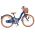 Volare Ashley Kinderfiets - Meisjes - 20 inch - Donkerblauw - Nexus 3