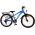 Volare Cross Kinderfiets - Jongens - 20 inch - Blauw - 6 versnellingen