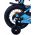 Volare Sportivo Kinderfiets - Jongens - 12 inch - Blauw Zwart - Twee Handremmen