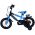 Volare Sportivo Kinderfiets - Jongens - 12 inch - Blauw Zwart - Twee Handremmen