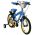 Rubble & Crew Kinderfiets - Jongens - 16 inch - Blauw - Twee handremmen