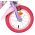 Volare Unicorn Kinderfiets - Meisjes - 12 inch - Paars