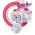 Volare Unicorn Kinderfiets - Meisjes - 12 inch - Paars - Twee handremmen