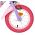 Volare Unicorn Kinderfiets - Meisjes - 12 inch - Paars - Twee handremmen
