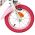 Volare Unicorn Kinderfiets - Meisjes - 12 inch - Wit - Twee handremmen