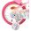 Volare Unicorn Kinderfiets - Meisjes - 14 inch - Roze