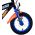 Hot Wheels Kinderfiets - Jongens - 12 inch - Zwart Oranje Blauw - Twee handremmen