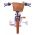 Volare Ashley Kinderfiets - Meisjes - 12 inch - Lila - Twee handremmen