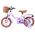 Volare Ashley Kinderfiets - Meisjes - 12 inch - Lila - Twee handremmen