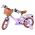 Volare Ashley Kinderfiets - Meisjes - 12 inch - Lila - Twee handremmen