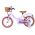 Volare Ashley Kinderfiets - Meisjes - 14 inch - Lila - Twee Handremmen