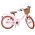 Volare Ashley Kinderfiets - Meisjes - 18 inch - Roze - Twee handremmen