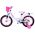 Volare Ashley Kinderfiets - Meisjes - 16 inch - Wit