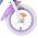 Disney Frozen 2 Kinderfiets - Meisjes - 12 inch - Blauw/Paars