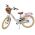 Volare Blossom Kinderfiets - Meisjes - 20 inch - Wit - Twee handremmen