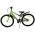 Volare Rocky Kinderfiets - 24 inch - Groen - Shimano Nexus 3 versnellingen