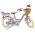Volare Blossom Kinderfiets - Meisjes - 16 inch - Paars - Twee Handremmen