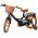 Volare Ashley Kinderfiets - Meisjes - 14 inch - Zwart
