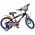 Hot Wheels Kinderfiets - Jongens - 16 inch - Zwart Oranje Blauw