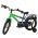 Volare Thombike Kinderfiets - Jongens - 14 inch - Groen/Grijs