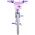 Volare Lovely Kinderfiets - Meisjes - 20 inch - Paars - Twee handremmen