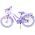 Volare Lovely Kinderfiets - Meisjes - 20 inch - Paars - Twee handremmen