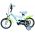 Bluey Kinderfiets - Uni- 12 inch - Blauw
