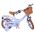 Volare Ashley Kinderfiets - Meisjes - 12 inch - Pastel Blauw
