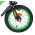 Volare Strike Kinderfiets - Jongens - 12 inch - Zwart Groen